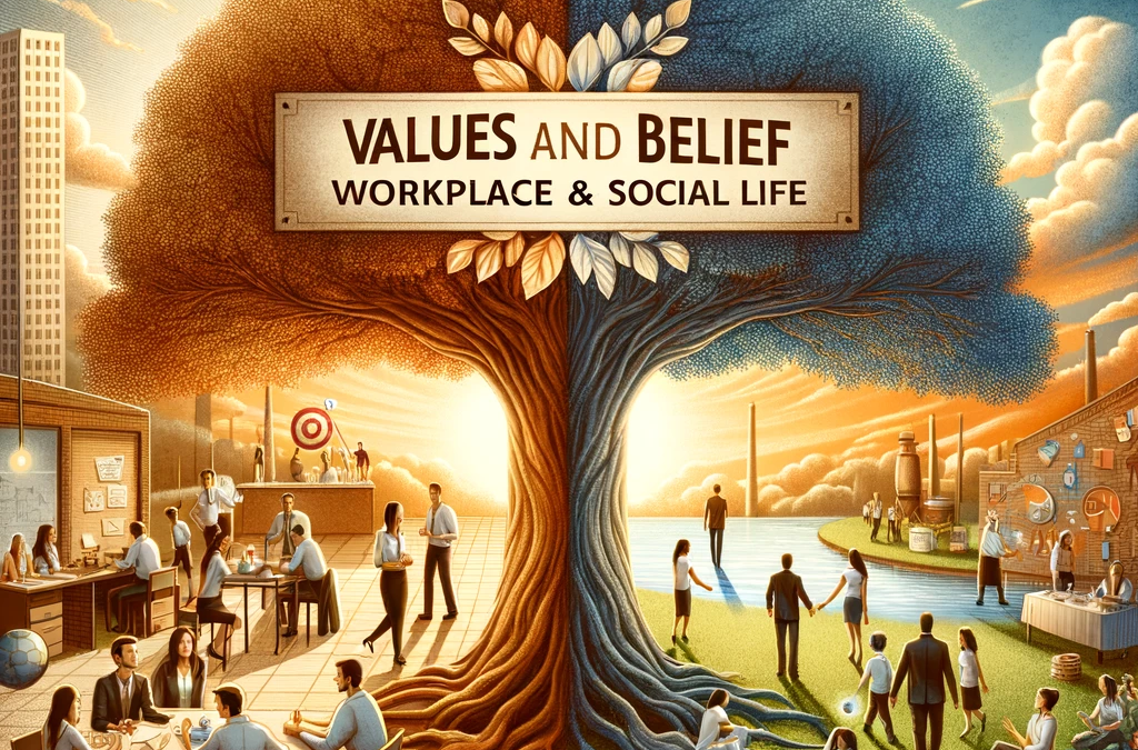 Values and Believe in Workplace & Social life
